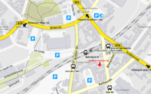 Stadtplan Solingen Mitte